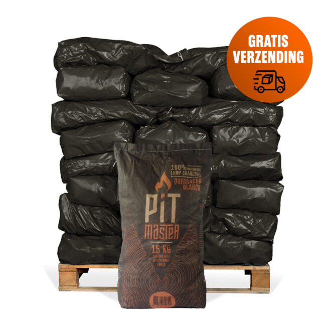 Houtskool pitmaster quebracho gratis thuisbezorgd